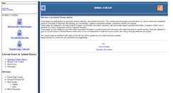 Desktop Screenshot of animaldisease.org